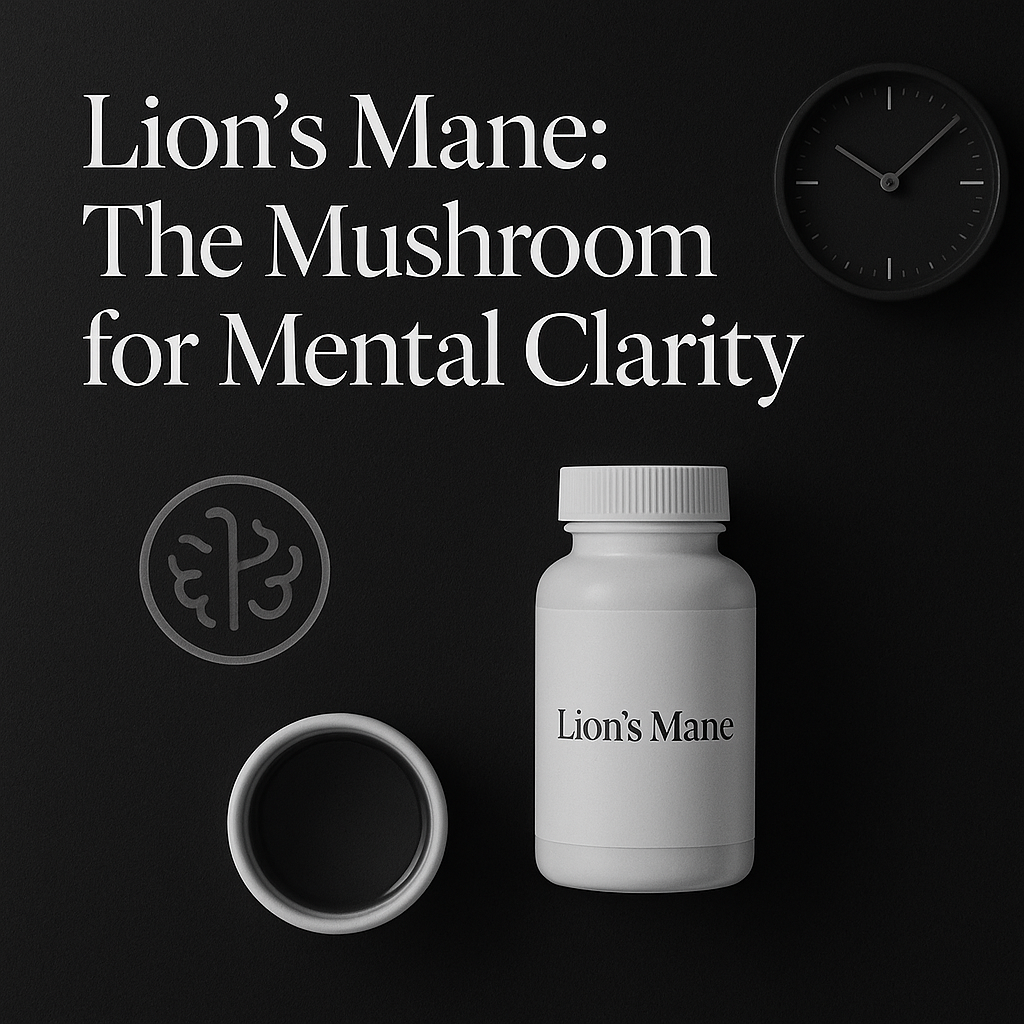 Lion’s Mane for Mental Clarity & Focus