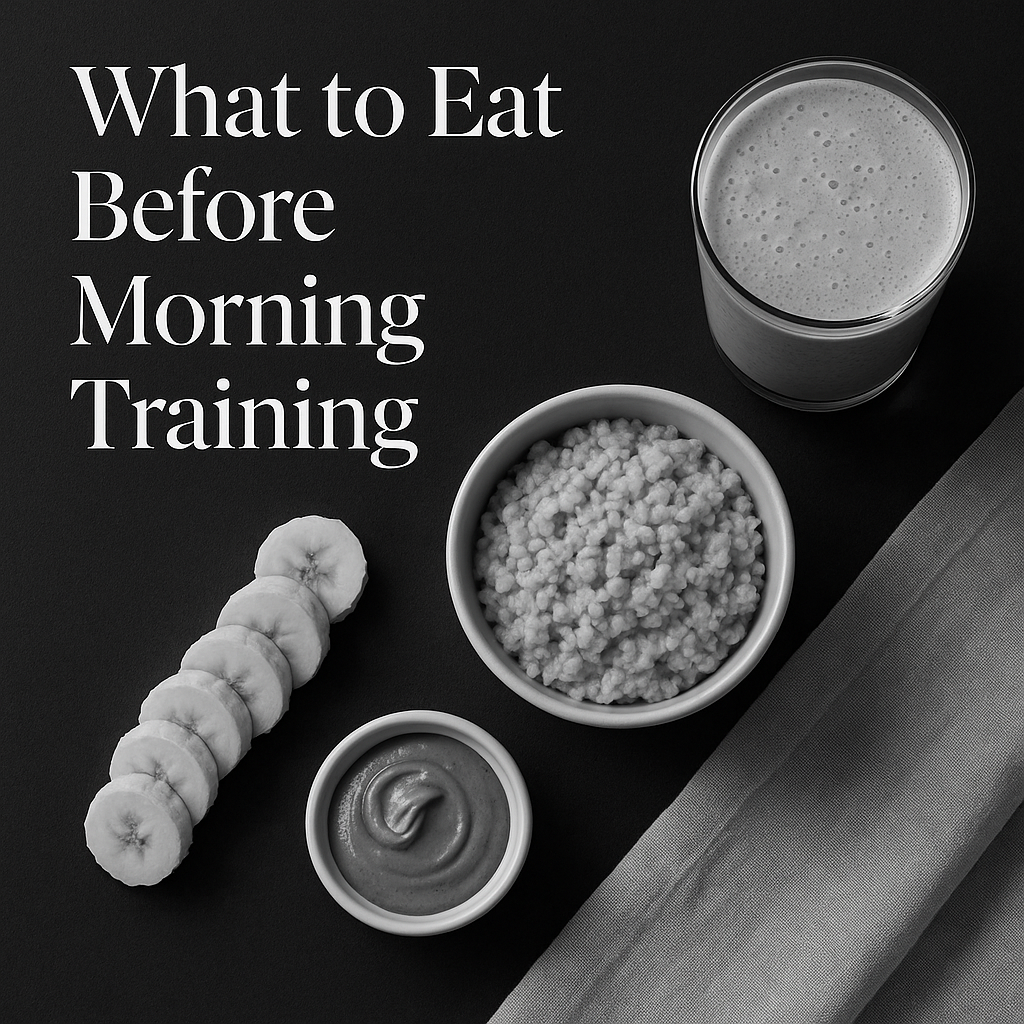 What to Eat Before Morning Training