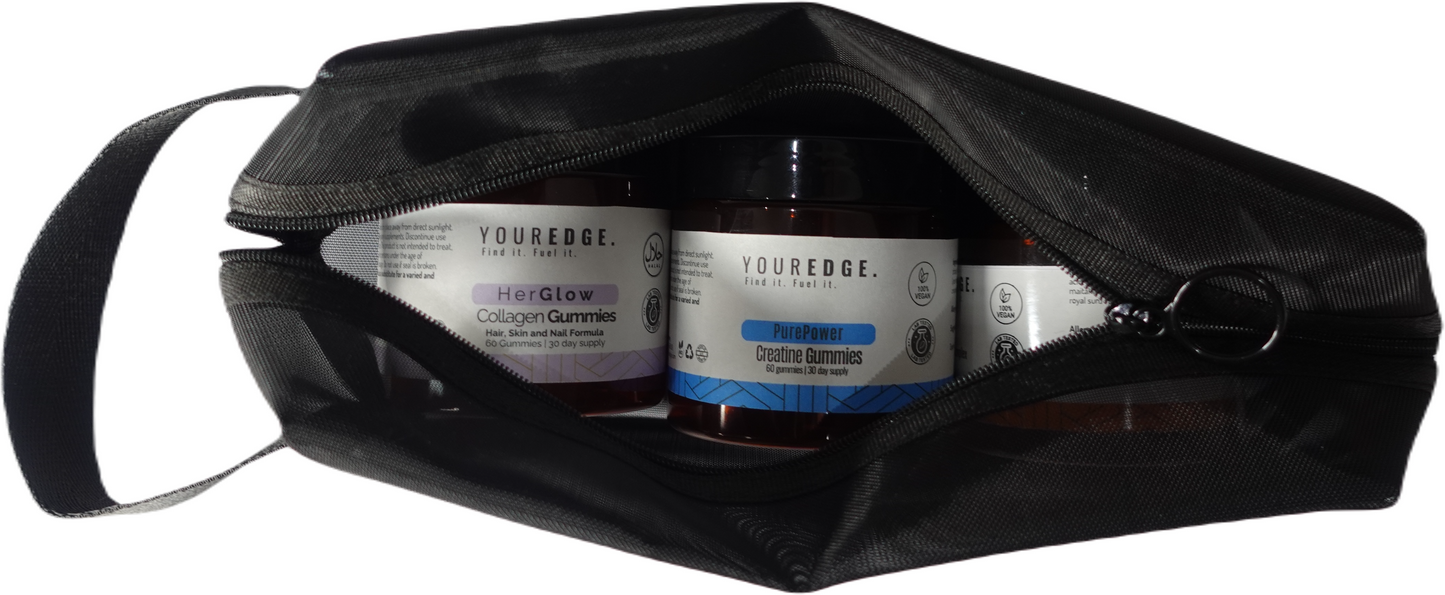 FuelYourEdge Supplement Travel Bag